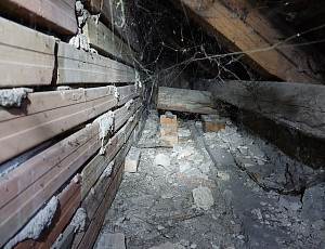 Zateplení stropu stávajícího rodinného domu